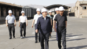  王月成在张掖公司、酒泉公司调研