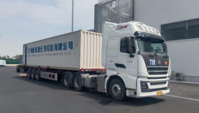  填补省内中乌公路运输业务空白 甘肃首条中-哈-乌自营国际卡班抵达塔什干
